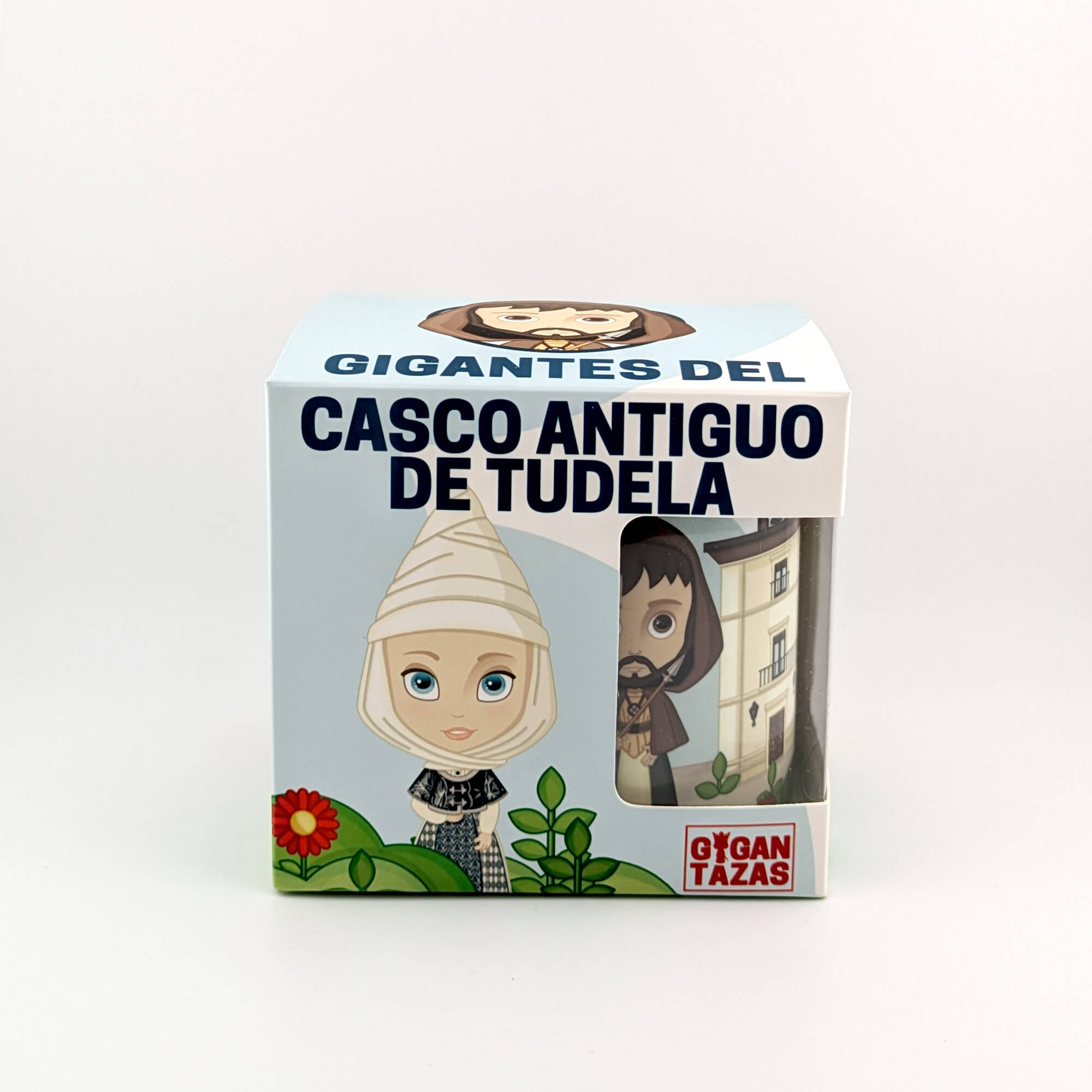 Gigantes del CASCO ANTIGUO de TUDELA junto al Ayuntamiento y la hoguera de Don Cierzo - Imagen 3
