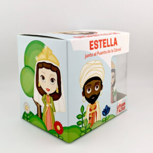 Gigantes de Estella junto al PUENTE DE LA CÁRCEL